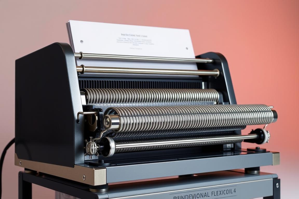 Bindemaschine FlexiCoil 44: Dein Helfer für effizientes Binden 5 Bindemaschine FlexiCoil 44