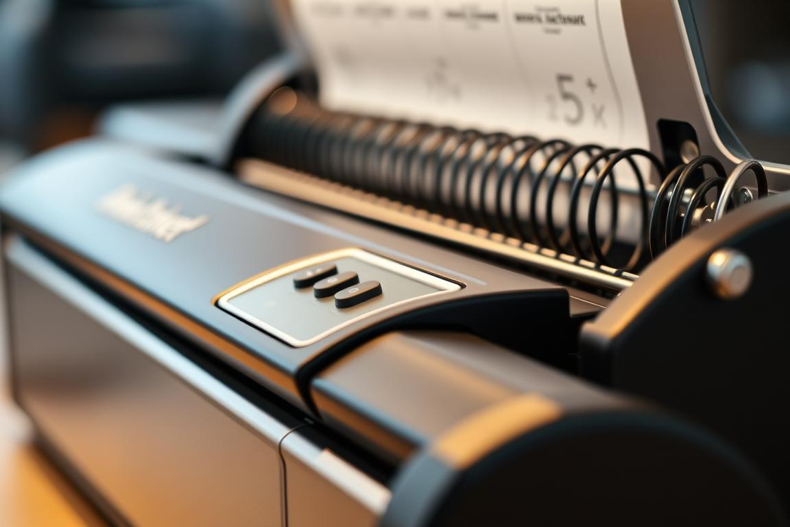 Bindemaschine SpiralMaster 20 - Effizientes Binden für deine Dokumente 1 Bindemaschine SpiralMaster 20