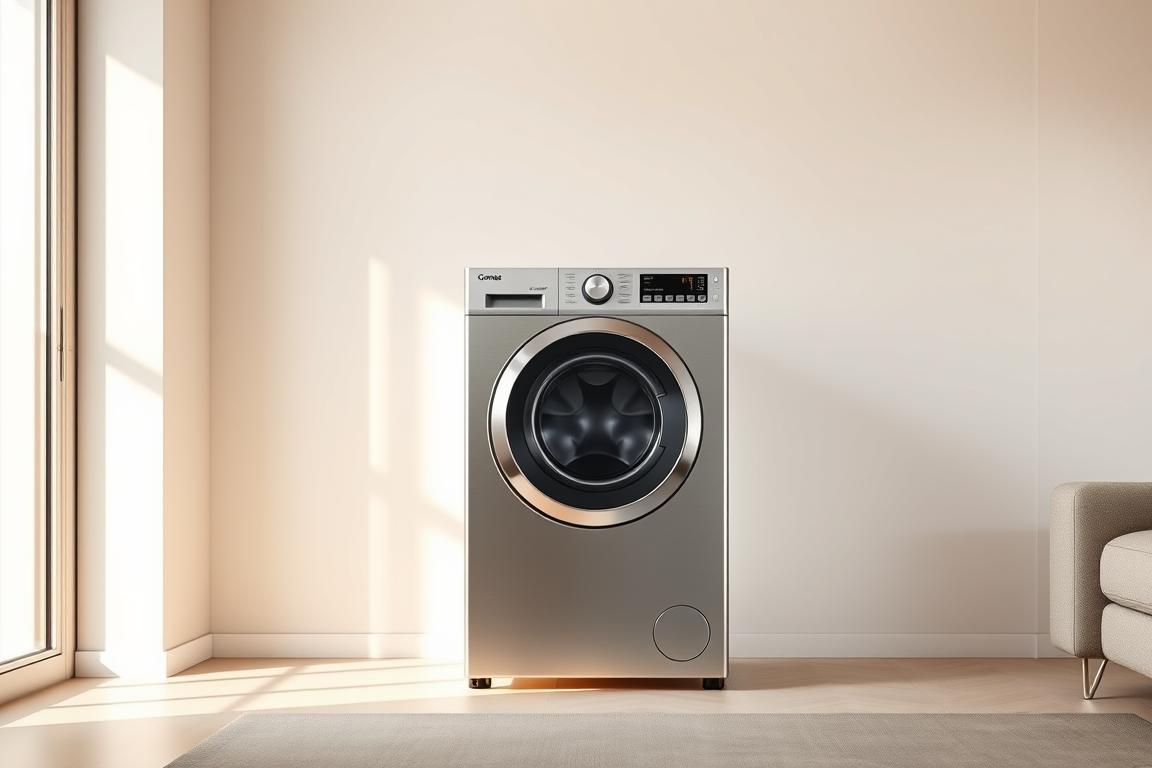 Comfee CFEW60-124 Waschmaschine Slim Line - Ideal für kleine Räume 1 comfee-cfew60-124-waschmaschine-6-kg-1200-u-min-slim-line